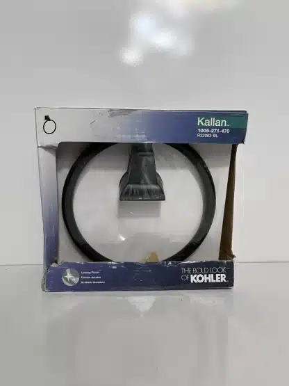 KOHLER Kallan Towel Ring in Matte Black On Sale