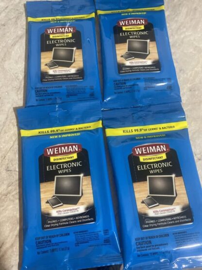 Weiman Disinfectant Electronic Wipes