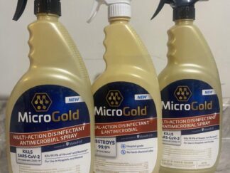 MicroGold Multi-Action Disinfectant Spray 3-Pack