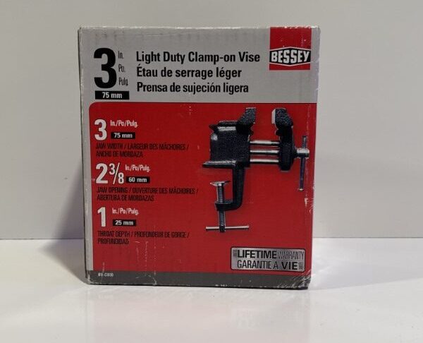 BESSEY 3 inch Clamp-On Vise - Image 3