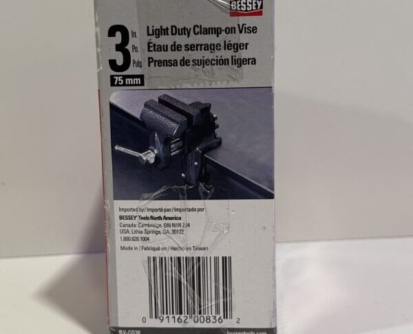 BESSEY 3 inch Clamp-On Vise - Image 2