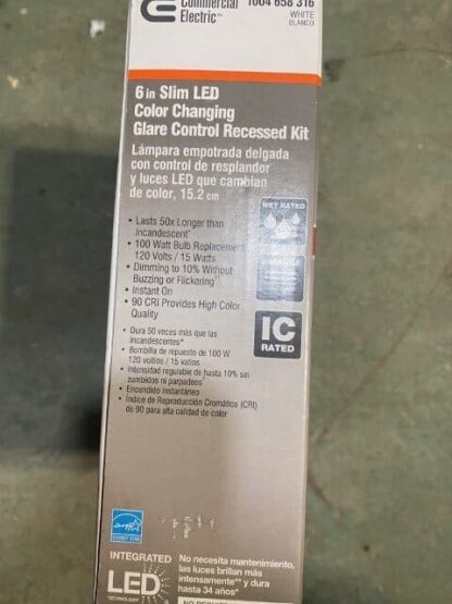 CE Ultra Slim LED 6 in. Recessed Light