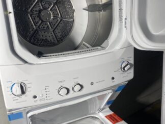 GE White Laundry Center 3.8 cu.ft. Washer and 5.9 cu.ft. 240-Volt Electric Dryer