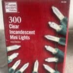 Home Accents 300 Clear Incandescent Mini Lights