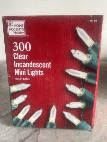 Home Accents 300 Clear Incandescent