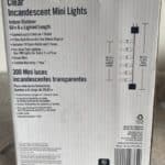 Home Accents 300 Clear Incandescent Mini Lights