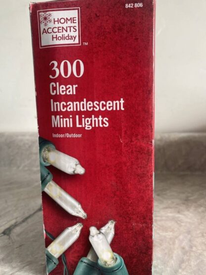 Home Accents 300L STS CLEAR INCAN MINI LIGHTS