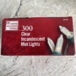 Home Accents 300 Clear Incandescent Mini Lights