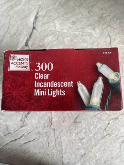 Home Accents 300L STS CLEAR INCAN MINI LIGHTS