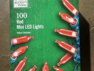 Home Accents 100 Red Mini LED Lights