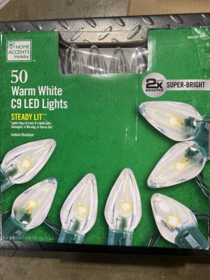 Home Accents 50-Light LED C9