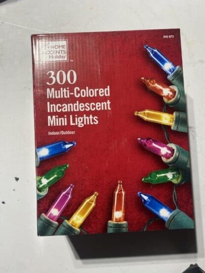 Home Accents 300 Multi Colored Incandescent Mini Lights