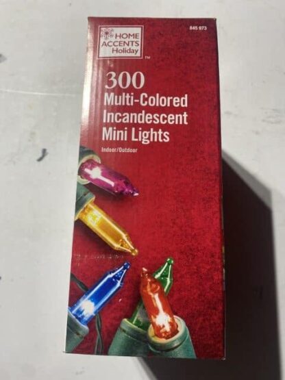 Home Accents 300 Multi Colored Incandescent Mini Lights - Image 3