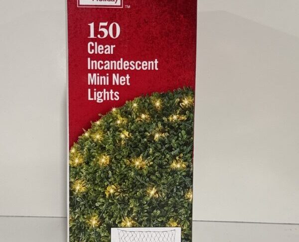 Home Accents 150 Clear Mini Incandescent Net Lights - Image 6