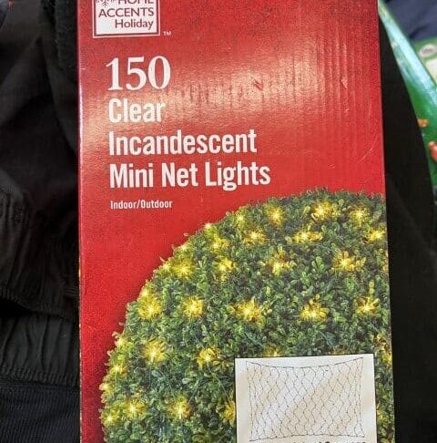 Home Accents 150 Clear Mini Incandescent Net Lights