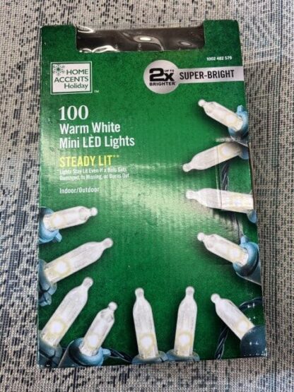 Home Accents 100 warm white Mini LED Lights