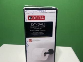 Delta Lyndall Toilet Paper Holder Matte Black