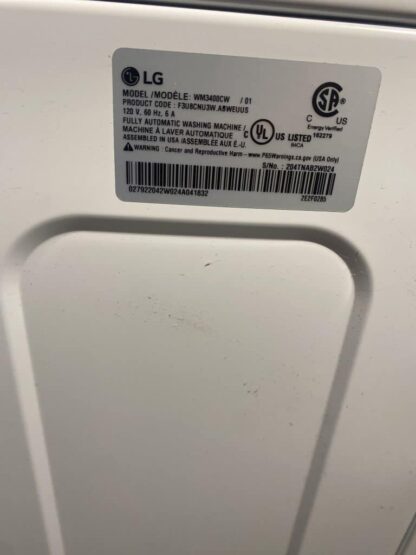 LG Washing Machine WM3400CW