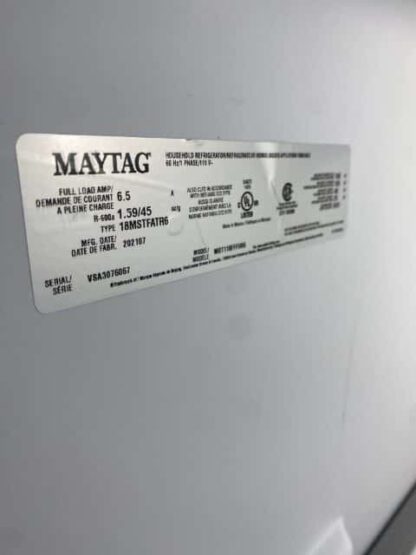 Maytag Top Freezer Refrigerator in White