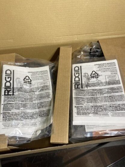 Ridgid Brad Nailer and Straight Finish Nailer