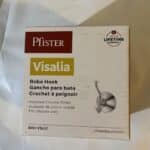 Pfister Visalia Double Robe Hook in Polished Chrome