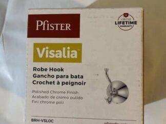 Pfister Visalia Double Robe Hook in Polished Chrome