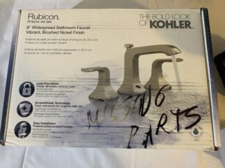 KOHLER Rubicon 8 in. Bathroom Faucet in Brushed Nickel