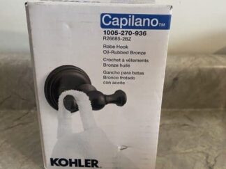 Kohler Capilano Robe Hook in Oil Rubbed Bronze