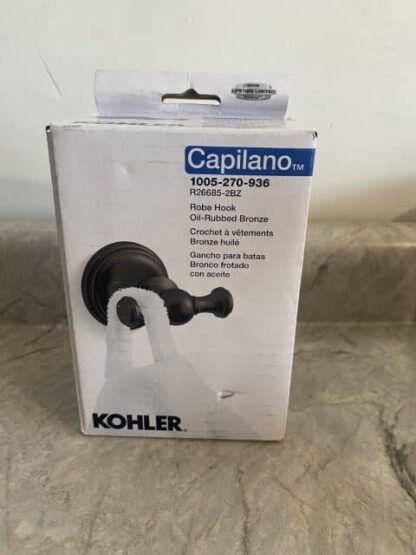 Kohler Capilano Robe Hook in Oil Rubbed Bronze