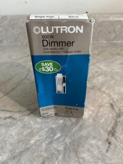 Lutron Toggler 600-Watt Single-Pole Dimmer Switch