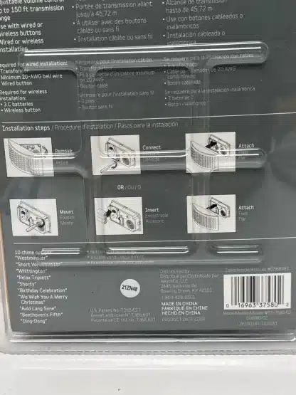 Styleselections Wireless Doorbell Kit - Image 5
