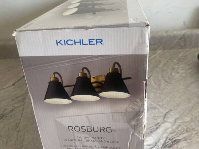 Kichler Rosburg Bathroom Vanity Light - Image 4