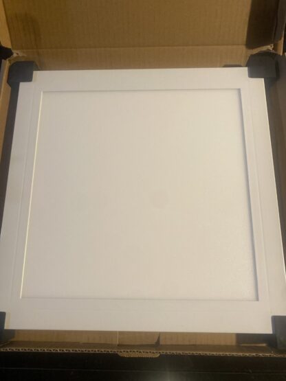 Commercial Electric 12x12 LED Edge-Lit Flat Panel Flush Mount