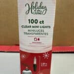 Holiday Living 100 count clear mini lights