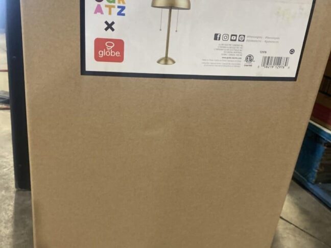 Haydel 2-Light Matte Brass Table Lamp