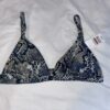 Shade and Shore Snakeskin Bikini Top
