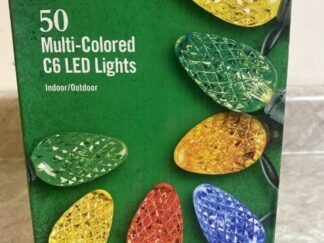 Home Accents 50 Multi Colored C6 LED Lights