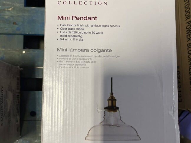 Home Decorators Rockwood Mini Pendant