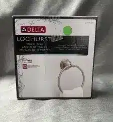 Open Box Delta Lockhurst Towel Ring