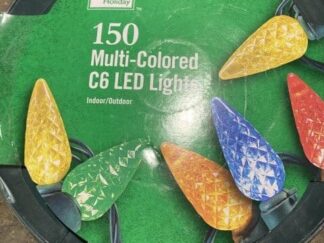 Home Accents 150 Multi Colored C6 LED Lights