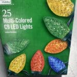 Home Accents 25 Multicolor C9 LED Lights