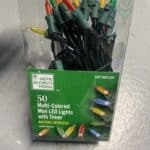 Home Accents 50 multicolor mini LED Battery operated