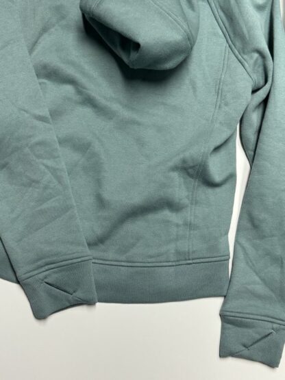 IMG 3963 Medium rotated Fleece Full Zip Hooded Women Jade Sweatshirt Small