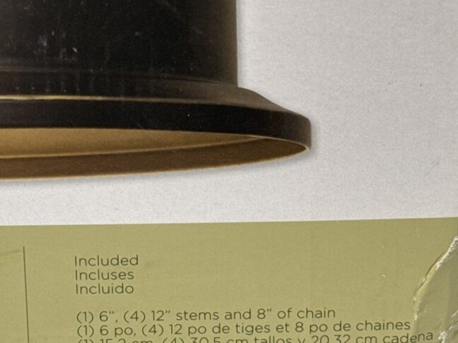 Antique Bronze Pendant Progress Lighting - Image 7