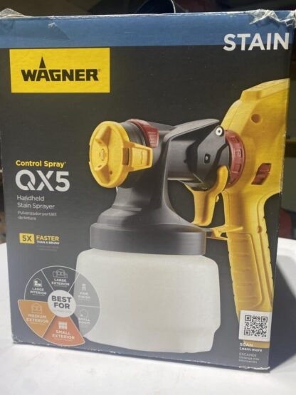 Wagner Control Sprayer QX5 for Spraying Stains