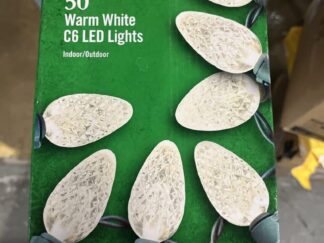 Home Accents 50 Warm White C6 LED Lights