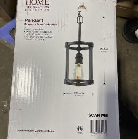 Home Decorators Pendant Romaro Row