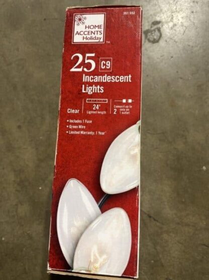 Home Accents 25 C9 Incandescent Lights - Image 2