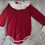 Red Baby Sweater 12M