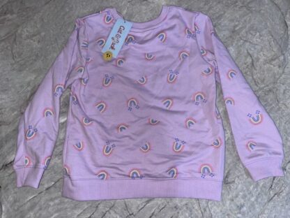 Purple Rainbow Sweater 5T